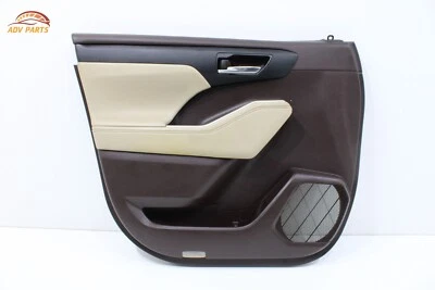 2020-2022 TOYOTA HIGHLANDER DIANTEIRO ESQUERDO MOTORISTA INTERIOR PORTA PAINEL ACABAMENTO TAMPA FABRICANTE DE EQUIPAMENTO ORIGINAL - Imagem 1 de 4