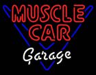 10&quot; Vivid Muscle Car Garage Neon Sign Light Lamp Beer Bar Bedroom Wall Decor for sale