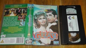 Grease CIC VHS Video PAL VCR Widescreen - Picture 1 of 1