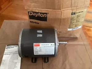 Dayton Electric Motor 3N012BA 1 HP 3 Phase Frame 56 NOS Open Box Industrial - Picture 1 of 8