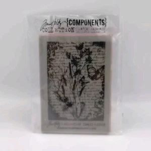 Tim Holtz Stampers Anonymous Components Flutter Butterfly Rubber Stamp COMO22 - Picture 1 of 11