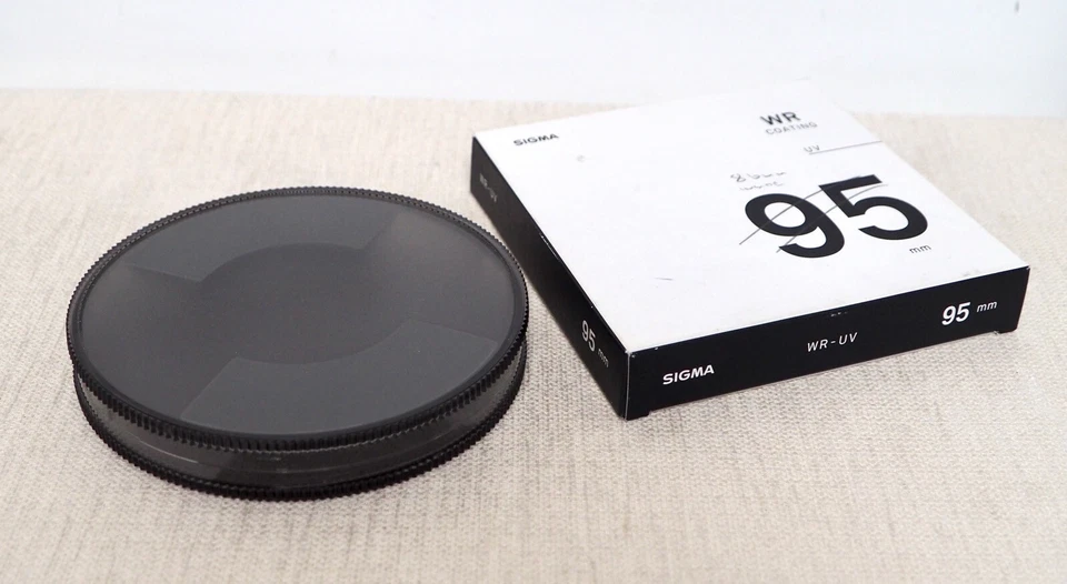 SIGMA WR 95mm YV Filter BOX AND CASE ONLY - Image 1 of 1
