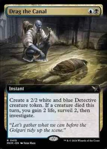 Drag The Canal 0199 MKM Rare Murders At Karlov Manor Magic: The Gathering - Picture 1 of 1