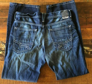 Helix N56 Slim Boot Dark Wash Men's Jeans Size 30x29 - Picture 1 of 11