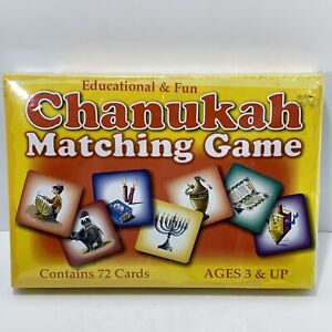 Chanukah Matching Game - Memory Skills - Jewish Holiday - Educational Fun - New