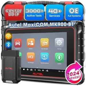 Autel MaxiCOM MK900-BT Diagnostic Scanner Wireless DoIP / CAN FD Scan Tool - Picture 1 of 7