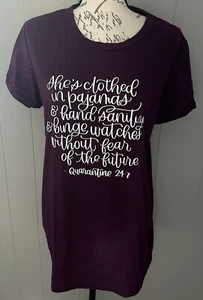 NEW RELEASE Lularoe Liv Tee Shirt Top Large L Binge Watching Graphic Tee New - Picture 1 of 3