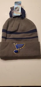 St. Louis Blues NHL Team apparel  beanie by Fanatics gray - Picture 1 of 3