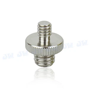 1/4" Male Threaded to 3/8" Male Threaded Double Male Screw Adapter for Camera - Picture 1 of 3