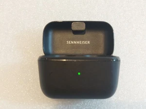 (FAULTY) Genuine - Sennheiser CX Plus (CXPLUSTW1 C) - CHARGING CASE ONLY - Black - Picture 1 of 10