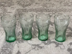 4 - Klassisches Coca-Cola Glas in Georgia Green 17,2 Unzen/510 ml Cola Glas - Bild 1 von 7
