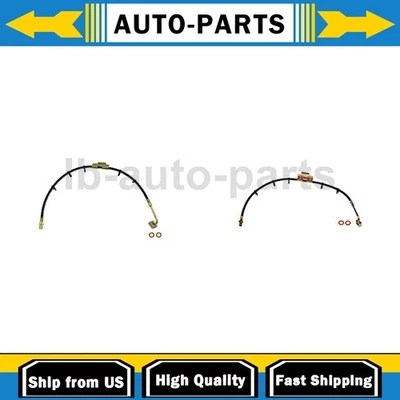 2X Manguera de línea de freno delantero primera parada para Dodge Ram 2500 2003 2004 2005 2006 Foto 1 de 4
