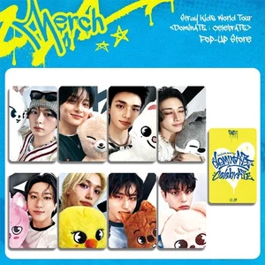 Juego de 8 tarjetas fotográficas hechas a sí mismas Stray Kids dominATE Celebrar ATE SKZOO - Imagen 1 de 4