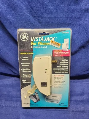 GE INSTAJACK For Phones Extension Unit Model TL26596 New In Package - Image 1 of 2