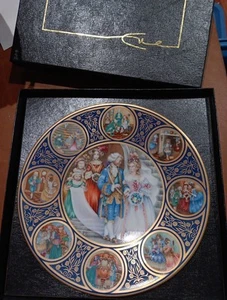 Vintage FRANKLIN MINT CINDERELLA Plate Pauline Ellison 1978 Limoges Porcelain - Picture 1 of 6