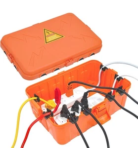Hrensaw Large Outdoor Electrical Box Waterproof 12.6x8.7x5.1inch IP54 - Picture 1 of 4