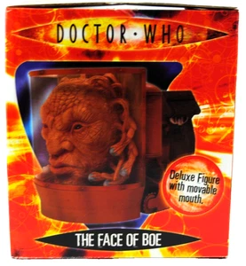 BBC DOCTOR WHO Caja de Exhibición Vacía para Figura THE FACE OF BOE con BOCA Movible - Imagen 1 de 9