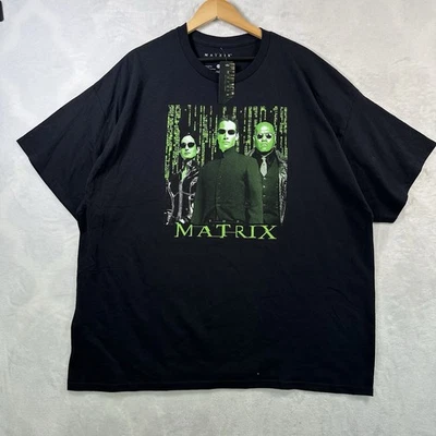 The Matrix Licensed Movie Graphic Mens Short Sleeve T-Shirt Size 3XL - Image 1 of 4
