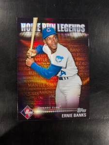 67762 2012 Topps Prime Nine Home Run Legends #HRL7 Ernie Banks Cubs - Imagen 1 de 3