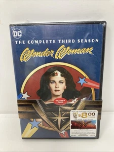 Wonder Woman: the Complete Third Season (DVD, 1978) Brand New W/ WW Tiara - Picture 1 of 2