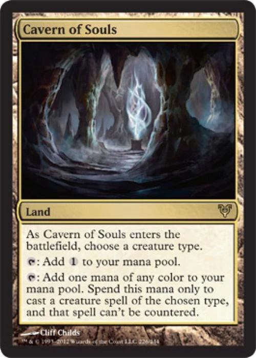 MTG English Cavern of Souls NM Normal Avacyn Restored - Image 1 of 1