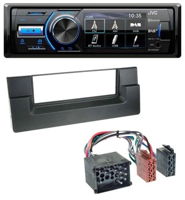 JVC Bluetooth MP3 USB DAB Autoradio für BMW 5er (E39) X5 (E53) Rundpin - Bild 1 von 4