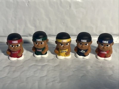 Lote de 5 figuras de baloncesto TeenyMates NBA juguetes coleccionables miniatura de 1" Foto 1 de 3