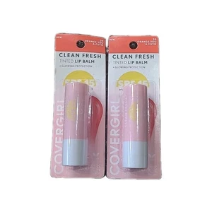 2×COVERGIRL Clean Fresh getönter Lippenbalsam: #20 Orange You a Cutie NEU - Bild 1 von 2