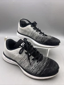 Athletic Propulsion Labs (APL) Techloom Pro Black/Heather Grey/White 9.5 - Picture 1 of 8