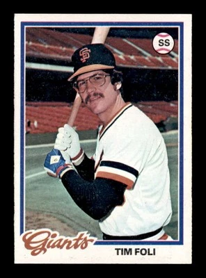 1978 Topps #167 Tim Foli   NM/NM+ X3385081 - Image 1 of 3