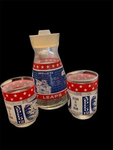 Apollo 13 Set 10 Gläser mit Karaffe. Bitte Bilder ansehen. Auch zwei Apollo 12. - Bild 1 von 4