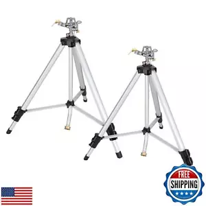 Harsire 2pcs Heavy Duty Impact Sprinkler on Tripod Base,Extra Tall Metal Puls - Picture 1 of 5