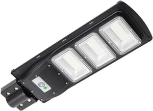 FARO LED LAMPIONE STRADALE SOLARE CON TELECOMANDO 60W 120W 180W 240W 300w - Foto 1 di 17