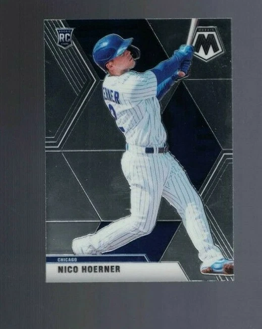 2020 Panini Mosaic #17 Nico Hoerner RC - Image 1 of 1