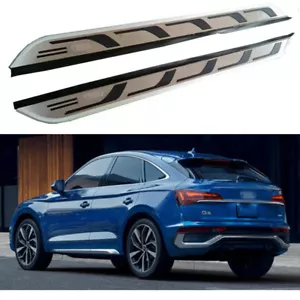 Running Boards Side Steps Pedals Nerf Bar fits for Audi Q5 Sportback 2021 2022 - Picture 1 of 7
