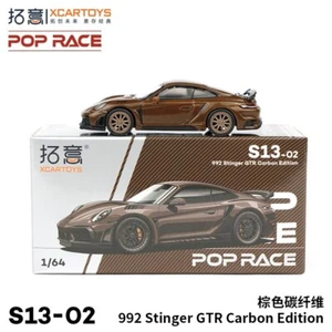 XCarToys x Pop Race 1:64 992 STINGER GTR CARBON EDITION Diecast Model Car - Picture 1 of 4