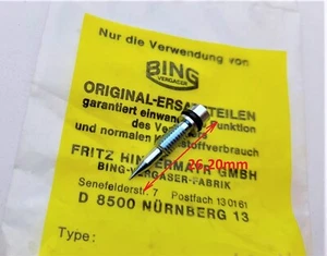 Tornillo regulacion aire carburadores Bing 84-54 (26,20mm) - Picture 1 of 1