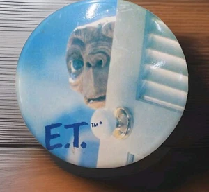 👽 PIN DE PELÍCULA DE LOS 80 ET E.T Película 6" Pin Botón Grande EXTRA TERRESTRE #vt - Imagen 1 de 9