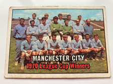1970-71 A&BC gum, cigarette card man city cup winners,