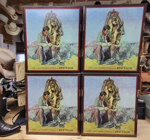 NUEVO Stetson® CAJAS ESTÁNDAR DE FÁBRICA Sombrero Caja de Almacenamiento - PRODUCCIÓN LIMITADA - Imagen 1 de 3