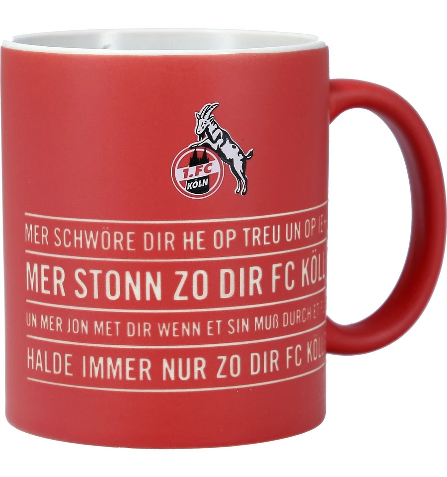 1. FC Köln Tasse 'Hymne' 0,3 Liter