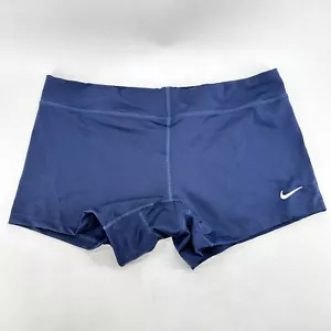 Pantalones Cortos de Voleibol Nike Dri-Fit Para Mujer Azul Talla Grande Cintura Elástica Pull On - Imagen 1 de 10