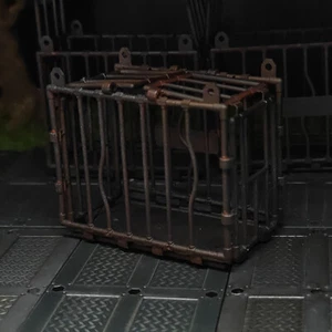 Mini Diorama Prison Cage Model Imprisonment Detention Props Scene Display Model - Picture 1 of 8