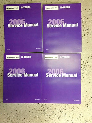 2006 Hummer H3 H 3 Service Repair Shop Workshop Manual Set New GM Factory  - Image 1 of 3