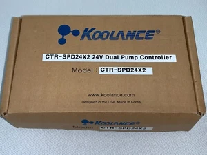 koolance dual pump controller CTR-SPD24X2 Dual 24V Pump Controller gamiong pc - Picture 1 of 3