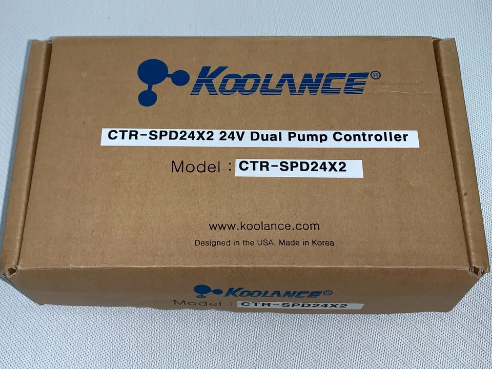 koolance dual pump controller CTR-SPD24X2 Dual 24V Pump Controller gaming pc - Image 1 of 3