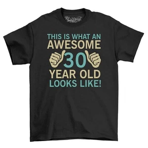 This Is What An Awesome Birthday T-Shirt Men's 30th 40th 50th 60th 70th 80th - Picture 1 of 7