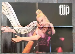 MADONNA Flip Side Magazine Giant fold out poster Australia Vintage 1990 - Foto 1 di 9