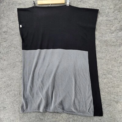 Mantón Lululemon para mujer talla única negro gris mezcla de cachemir Foto 1 de 4