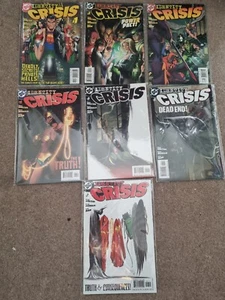 Identity Crisis #1 #2 #3 #4 #5 #6 #7 - DC 2004 - Full Set - Picture 1 of 1